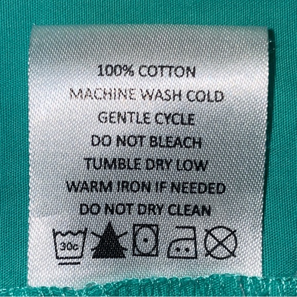 Mud Pie Teal Short Sleeve Dress - Picture 4 of 4